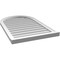 Ekena Millwork Round Top Surface Mount PVC Gable Vent w/ 2"W x 2"P Brickmould Sill Frame, 24"W x 38"H GVPRT24X3803SN - alternate 4
